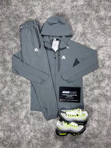 Montirex Woven Cement Grey Tracksuit