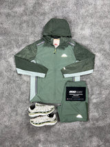 Trailberg Twin Windrunner Khaki Cargo Green Mens Set