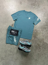Asics Icon Mineral Blue Mens Set