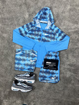 Nike 3 Piece Windrunner Soundwave University Blue Mens Set