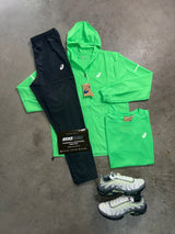 Asics 3 Piece Core Windrunner Ghost Green Tracksuit