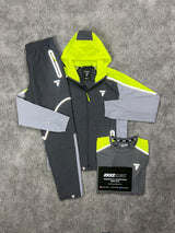 Griid 3 Piece Reflect Neon Grey Tracksuit