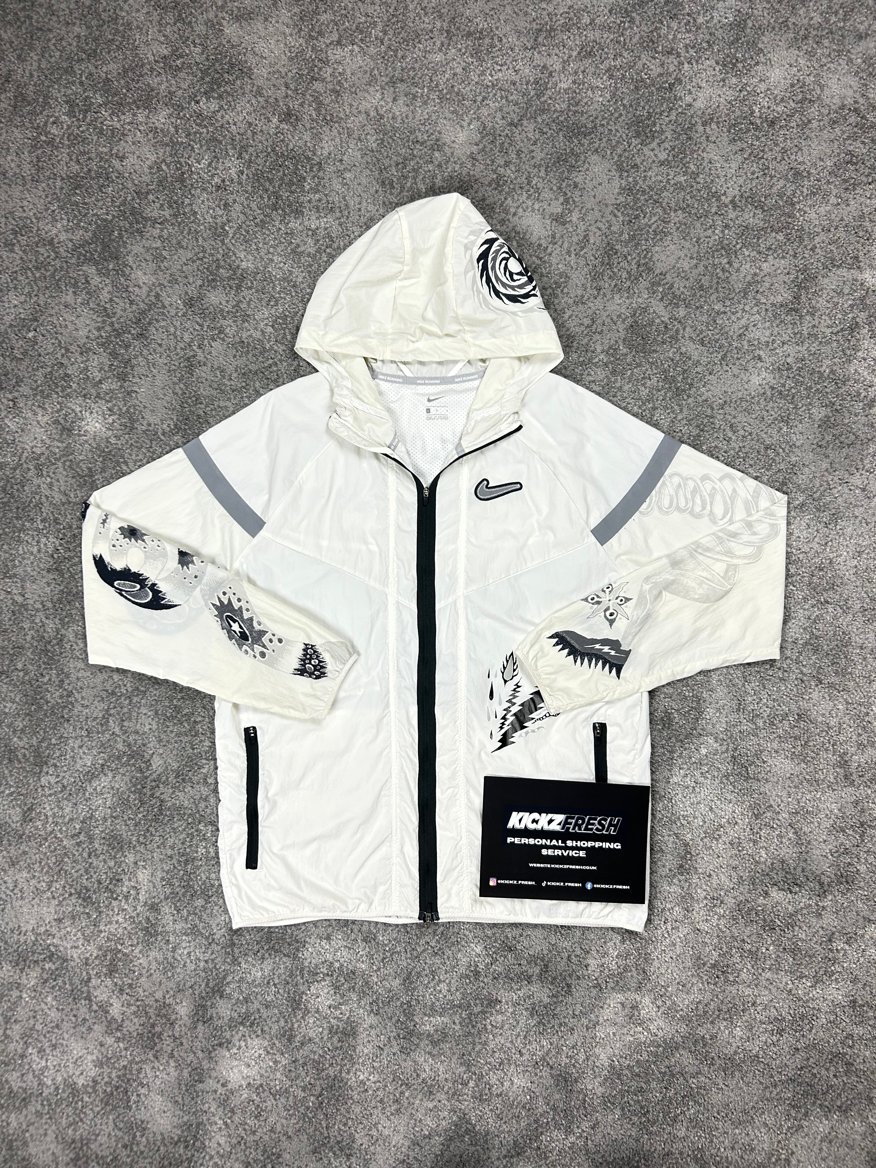 Nike Windrunner Jacket Tokyo Cream White Dragon – Kickzfresh