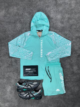 Trailberg Windrunner Reflective Hyper Turquoise Mens Set