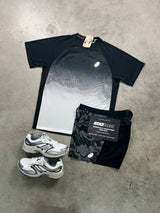 Asics Road Fade Black White Fujitsu Mens Set