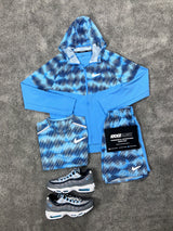 Nike 3 Piece Windrunner Soundwave University Blue Mens Set