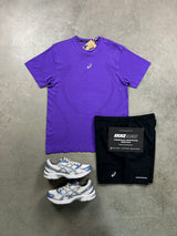 Asics Seamless Edo Purple Mens Set