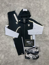 GRIID Black Grey Reflect Tracksuit