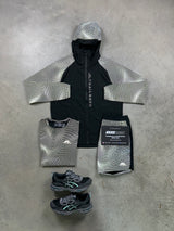 Trailberg 3 Piece Windbreaker Aspect Black Reflective Mens Set