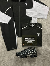 Griid 3 Piece Black Grey Reflect Tracksuit