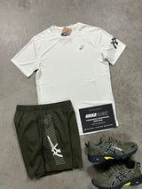 ASICS Icon Cream Khaki Green Mens Set