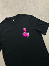 YELIR World Three Y Black Pink Tee Shirt