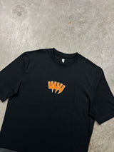 YELIR World Three Y Black Orange Tee Shirt