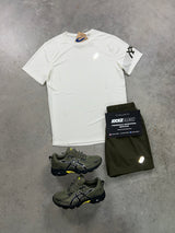 Asics Icon Core Cream Khaki Mens Set