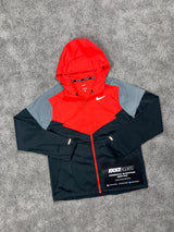 Nike Windrunner Crimson Red Black Jacket