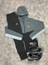 Trailberg key line black grey gradient tracksuit