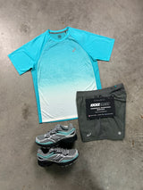 Asics Fade Aqua Blue Mens Set