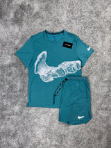 Nike Divison Teal Mens Set