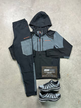 Monterrain Vault Black Orange Tracksuit