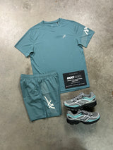 Asics Icon Mineral Blue Mens Set