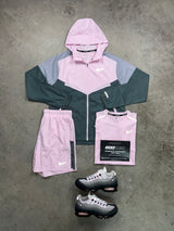 Nike 3 Piece Windrunner Pink Foam Mens Set