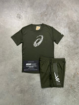 Asics Icon Khaki Green Mens Set