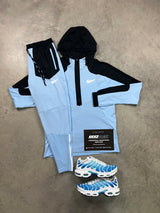 Nike Performance Half Zip Baby Blue Tracksuit