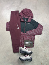 Nike Divison Reflective Burgundy Beetroot Tracksuit