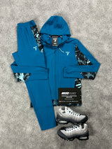 Griid Woven Teal Camo Tracksuit