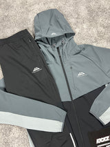 Trailberg key line black grey gradient tracksuit