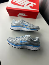 Nike P-6000 Metallic Platinum University Blue