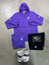 Asics Sports Run 3 Piece Purple Mens Set
