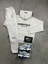 Essentials Fear Of God Light Oat meal Tracksuit