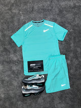 Nike Miler Hyper Turquoise Mens Set