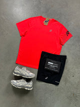 Asics Icon Flash Red Black Mens Set