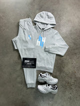 YELIR World Reverse Y Grey Ice blue Tracksuit