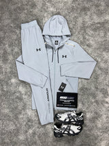 Under Armour Woven Light Grey Tracksuit