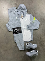 Asics icon grey neon tracksuit