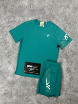 Asics Icon Teal Green Mens Set