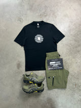 YELIR World Circle Y Black Khaki Mens Set