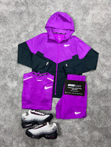 Nike 3 Piece Windrunner Purple Void Mens Set
