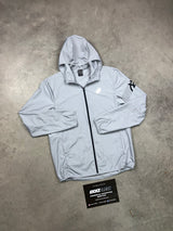 Asics Icon Platinum Grey Windbreaker