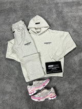 Essentials Fear Of God Light Oat Meal Open Leg Tracksuit