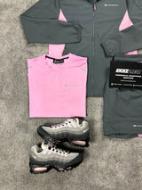 Monterrain 3 Piece Windrunner Woven Pink Foam Mens Set