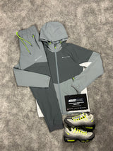 Monterrain Woven Grey Volt Tracksuit