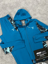 Griid Woven Teal Camo Tracksuit