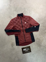 Asics Road Padded Burgandy Jacket