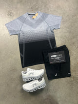 Asics Seamless Core Black Grey Mens Set