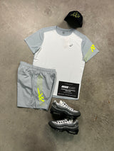 Asics Icon Grey Neon White Mens Set