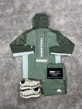 Trailberg Twin Windrunner Khaki Cargo Green Mens Set